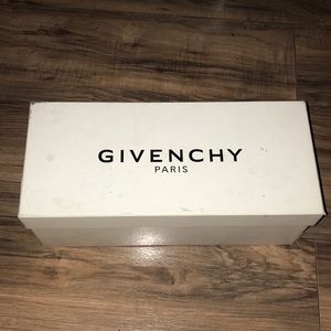 Givenchy white and black empty shoe box